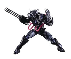 Tech-On Avengers Venom Symbiote Wolverine S.H.FIGUARTS Action Figure