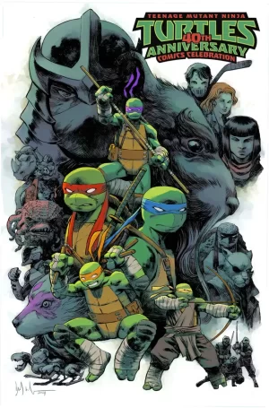 Teenage Mutant Ninja Turtles: 40th Anniversary Comics Celebration Variant Ri