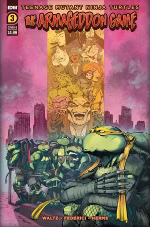 Teenage Mutant Ninja Turtles Armageddon Game #3 (Cover B - Eastman)