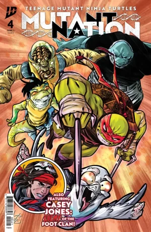 Teenage Mutant Ninja Turtles Mutant Nation #4 (Cover B - Federici)