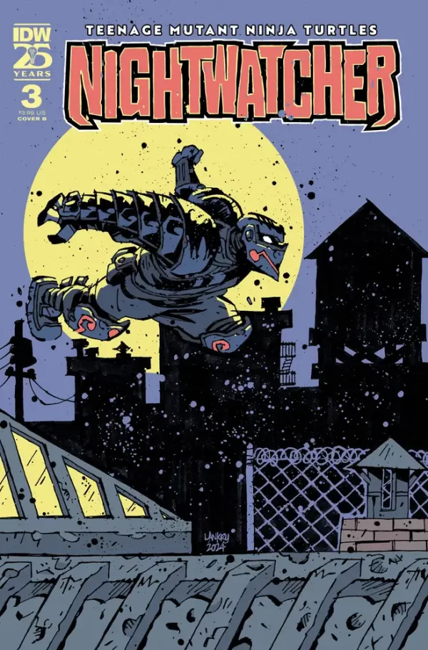 Teenage Mutant Ninja Turtles Nightwatcher #3 (Cover B - Lankry)