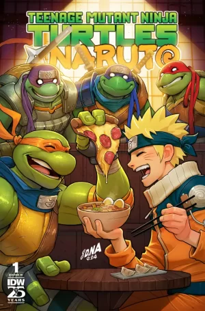 Teenage Mutant Ninja Turtles X Naruto #1 250 Copy Jimenez