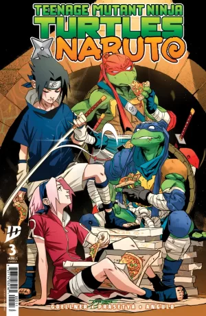 Teenage Mutant Ninja Turtles X Naruto #3 (Cover A - Jimenez)