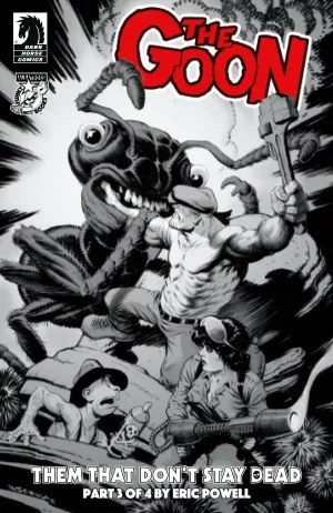 The Goon: Them That Don't Stay Dead #3 (Mark Schultz Variant Cover)