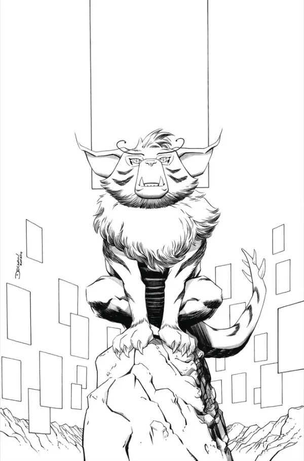 Thundercats #13 (Cover S - (Retailer 25 Copy Incentive Variant) Shalvey Line Art Virgin)