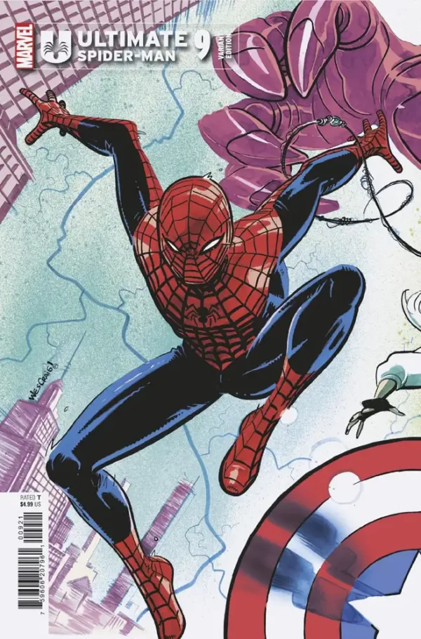 Ultimate Spider-Man #9 (Wes Craig Connect Variant)