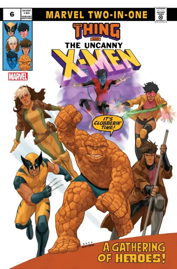 Uncanny X-Men #6 (Phil Noto Marvel Two in One Variant)