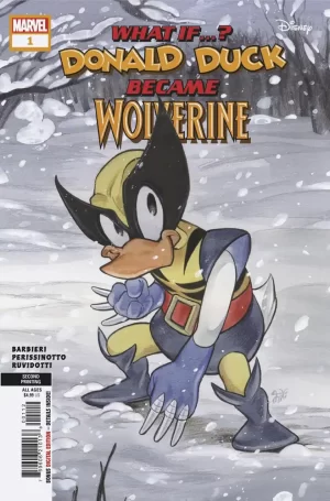 What if Donald Duck Became Wolverine #1 (2nd Printing)