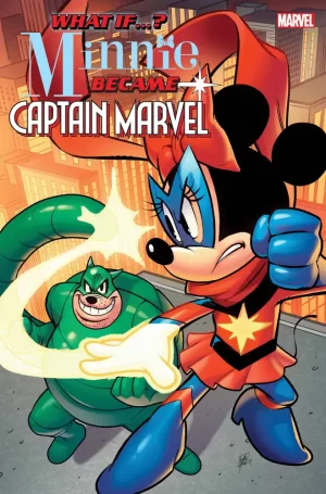 What if Minnie Became Captain Marvel #1 (Casagrande Variant)