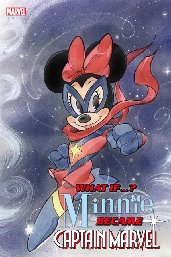 What if Minnie Became Captain Marvel #1 (Peach Momoko Variant)