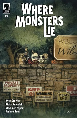 Where Monsters Lie #3 (Tyler Crook Variant Cover)