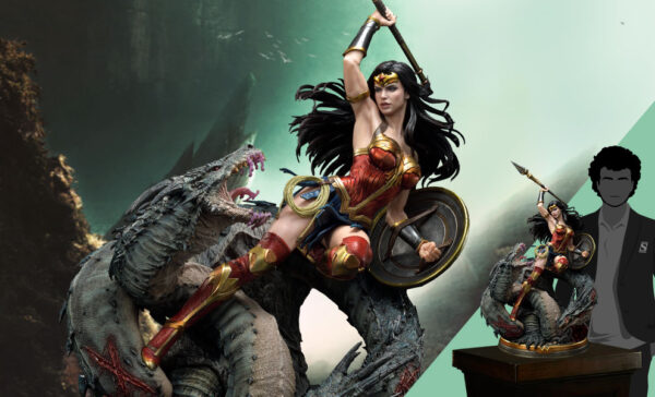 Wonder Woman VS Hydra (Bonus Version) DC Comics 1:3 Scale Statue