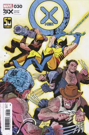 X-Men #30 (Ethan Young Wolverine Wolverine Wolverine Variant)