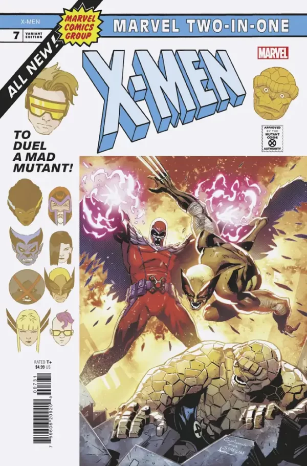 X-Men #7 (Roge Antonio Marvel Two in One Variant)