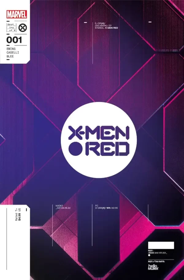 X-Men Red #1 (Muller Design Variant)