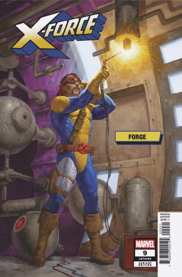 X-force #9 (Em Gist Forge Variant)