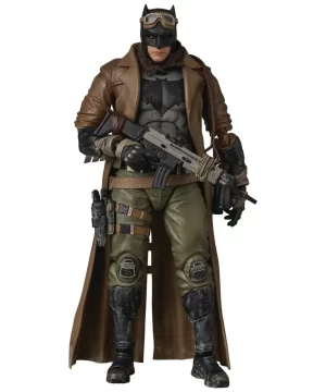 Zack Snyders Justice League Knightmare Batman Mafex Action Figure