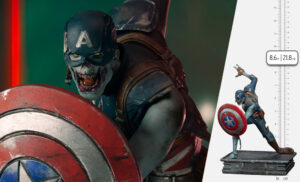 Zombie Captain America Marvel 1:10 Scale Statue