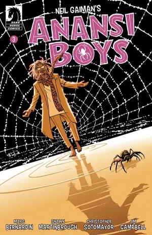 Anansi Boys I #3 (Shawn Martinbrough Variant Cover)