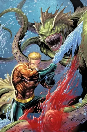 Aquaman #4 (Cover D - Tyler Kirkham Card Stock Variant)