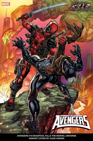 Avengers #16 (Chad Hardin Deadpool Kills Marvel Universe Variant)