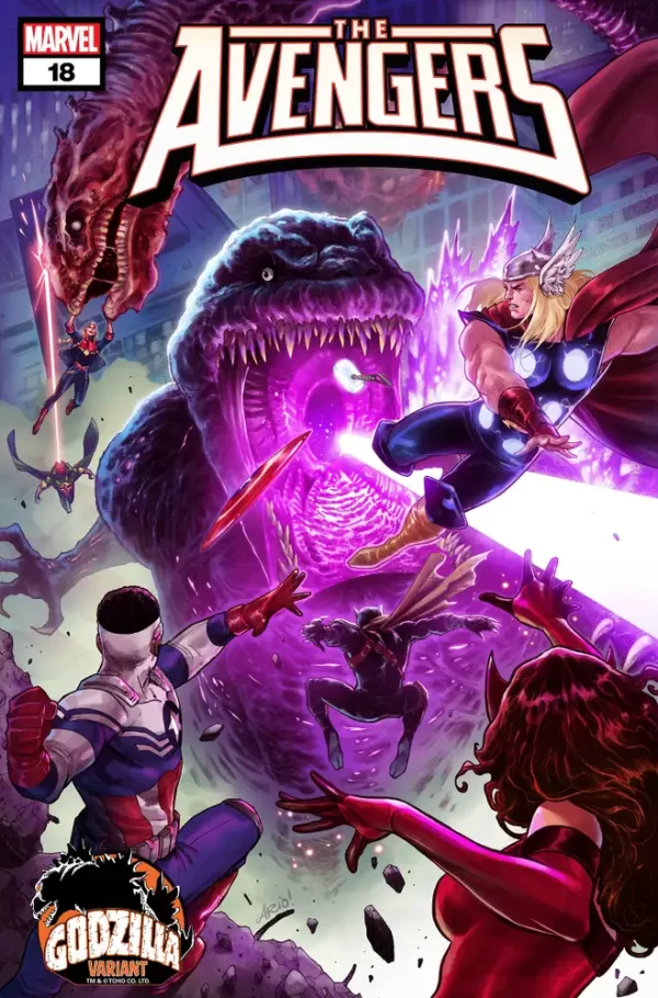 Avengers #18 (Ario Anindito Godzilla Variant)