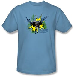 Batman Kids T-Shirt - City Splash Youth Carolina Blue Tee