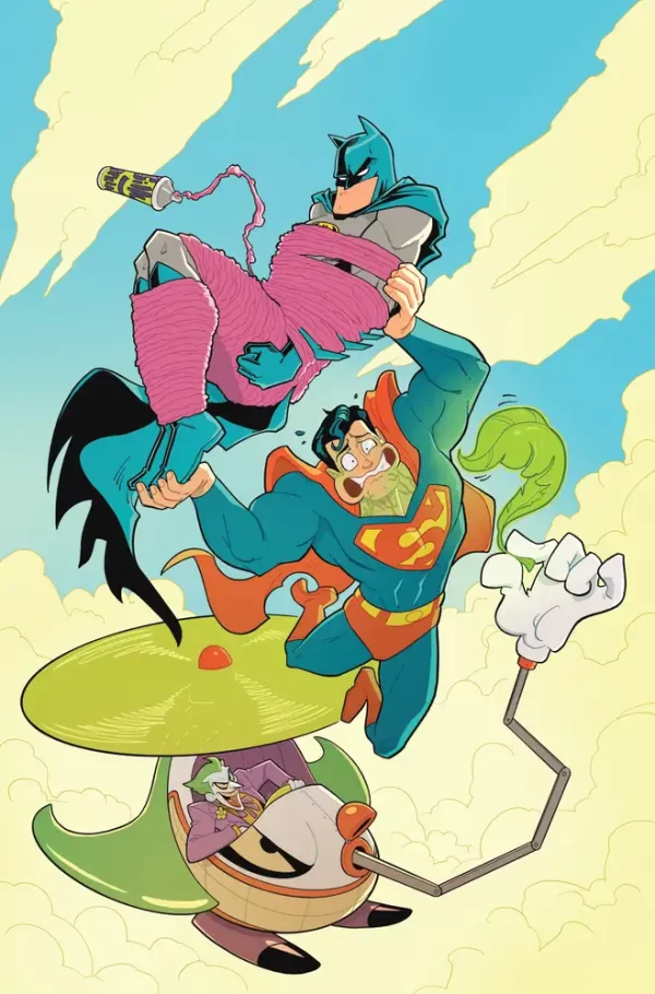 Batman Superman Worlds Finest #38 (Cover D - Brandt & Stein April Fools Card Stock Variant)