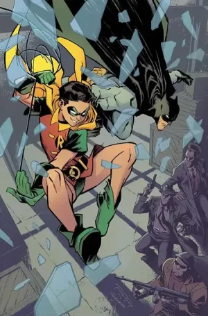 Batman and Robin Year One #4 (of 12) (Cover B - Khary Randolph Card Stock Variant)