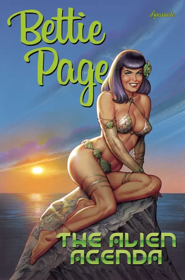 Bettie Page Alien Agenda TPB