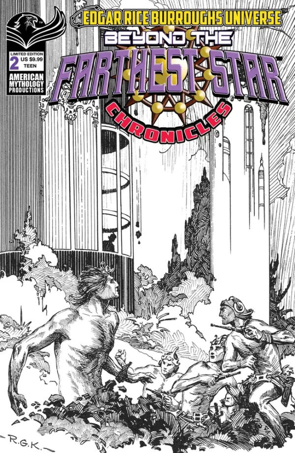 Beyond the Farthest Star Chronicles 50th Anniv #2 (Cover B - B&W)