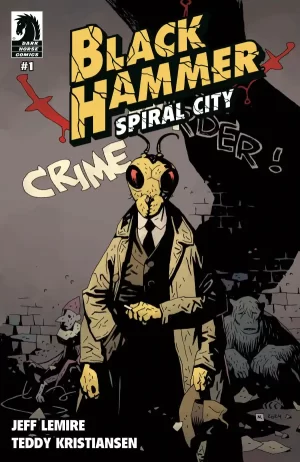 Black Hammer: Spiral City #1 (Mike Mignola Variant Cover)