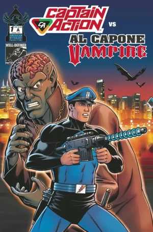 Captain Action vs Al Capone Vampire #1 (Cover A - Brothers Fraim)