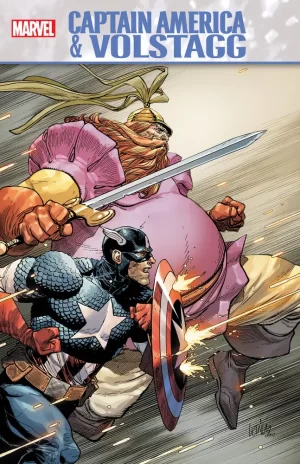 Captain America & Volstagg #1 ((Retailer 25 Copy Incentive Variant) Leinil Yu Variant)