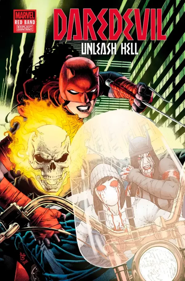 Daredevil Unleash Hell Red Band #4 (of 5)