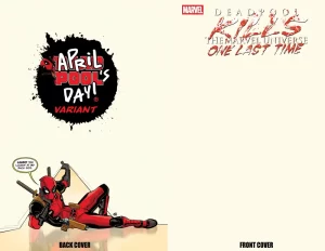 Deadpool Kills the Marvel Universe III #1 (David Bardin April Pool's Day Blank Variant)