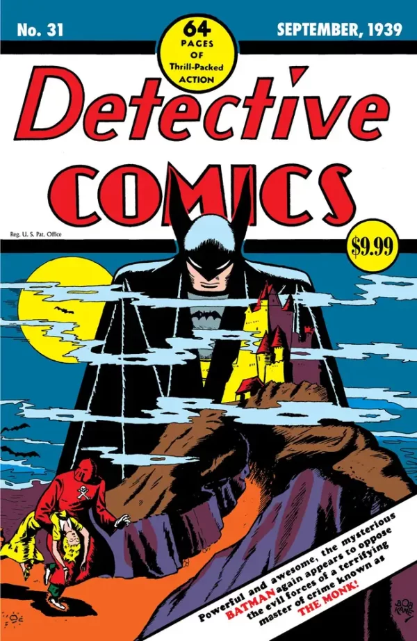 Detective Comics #31 (Facsimile Edition (Cover B - Bob Kane Foil Variant))