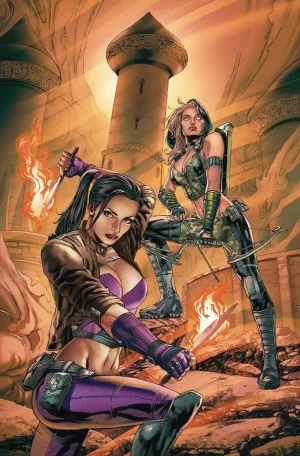 Fairy Tale Team-Up Robyn Hood & Jasmine (Cover B - Vitorino)