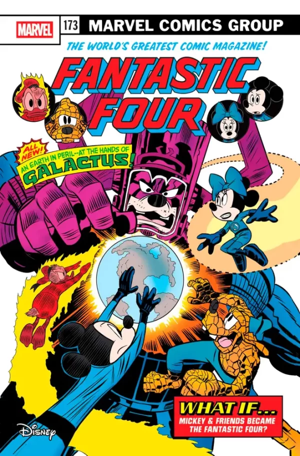 Fantastic Four #31 (Sciarrone Disney What if Ff Homage Variant)