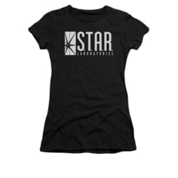 Flash Shirt Juniors Star Labs Black T-Shirt