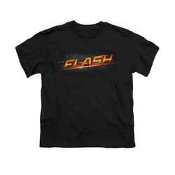 Flash Shirt Kids Logo Black T-Shirt