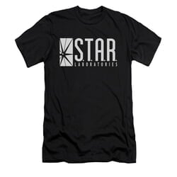 Flash Shirt Slim Fit Star Labs Black T-Shirt