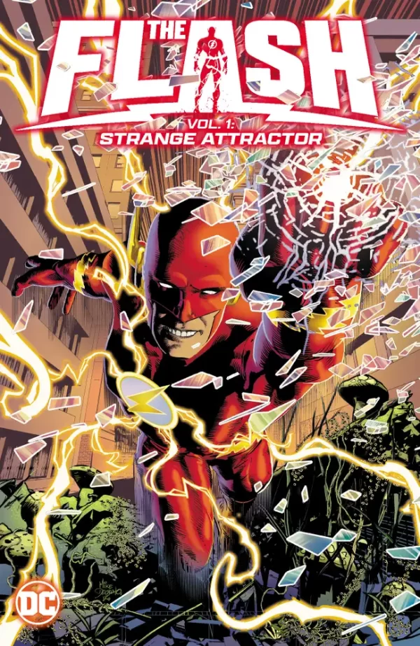 Flash TPB Vol 01 Strange Attractor Book Market Mike Deodato Jr Cover