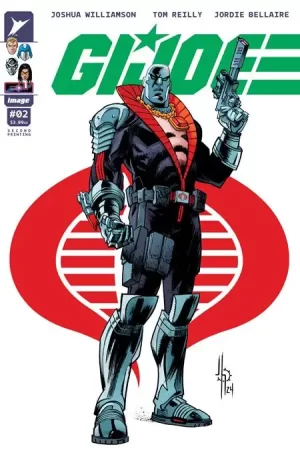 GI Joe #2 (2nd Printing - Cover B Jason Howard Cobra Variant)