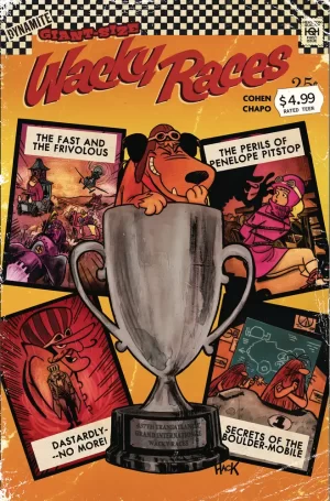 Giant-Sized Wacky Races #1 (Cover C - Hack)