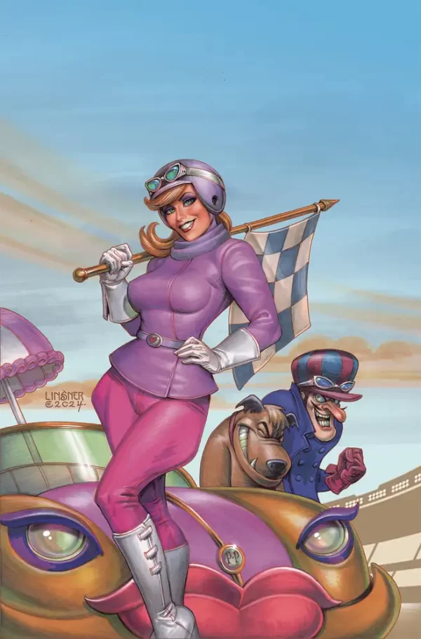 Giant-Sized Wacky Races #1 (Cover E - Linsner Metal Premium)