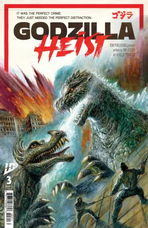 Godzilla Heist #3 (Cover A - Eggleton)