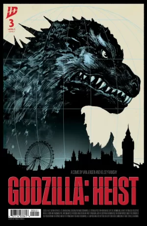 Godzilla Heist #3 (Cover B - Tunica)