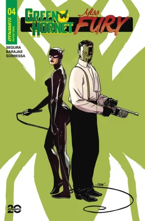 Green Hornet Miss Fury #4 (Cover C - Case)