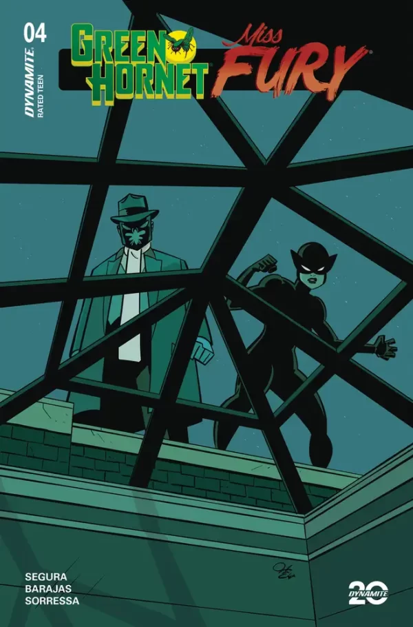 Green Hornet Miss Fury #4 (Cover D - Edgar)